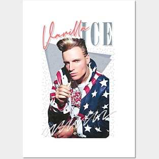 Vanilla Ice /\/ 90s Aesthetic Fan Art Design Posters and Art